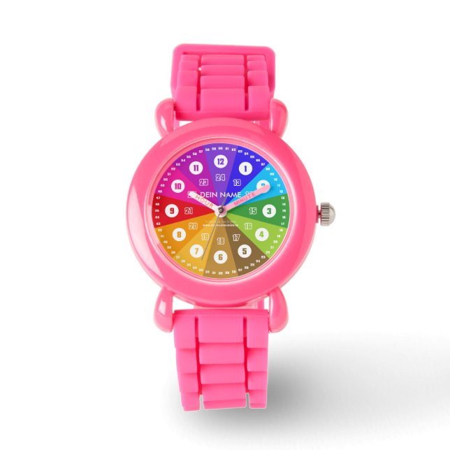Reloj De Pulsera Echte Lernuhr für Kinder - Schlicht- EasyRead (Anverso)