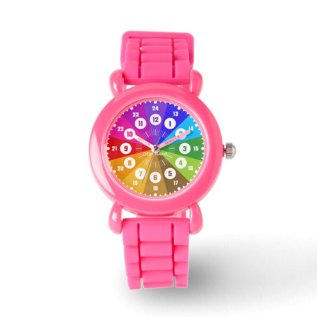 Reloj De Pulsera Echte Lernuhr für Kinder - Schlicht- EasyRead (Anverso)