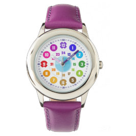Reloj De Pulsera Echte Lernuhr für Kinder - Schlicht - EasyRead Arm