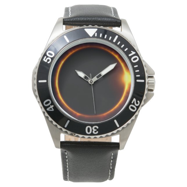Reloj De Pulsera Eclipse Espacio  (Anverso)