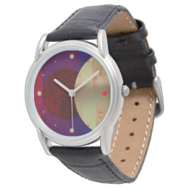 Reloj De Pulsera Éclipse lunaire - abstrait