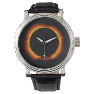 Reloj De Pulsera Eclipse solar casi total