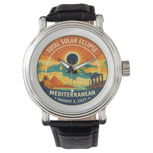 Reloj De Pulsera Eclipse solar mediterráneo de 2027