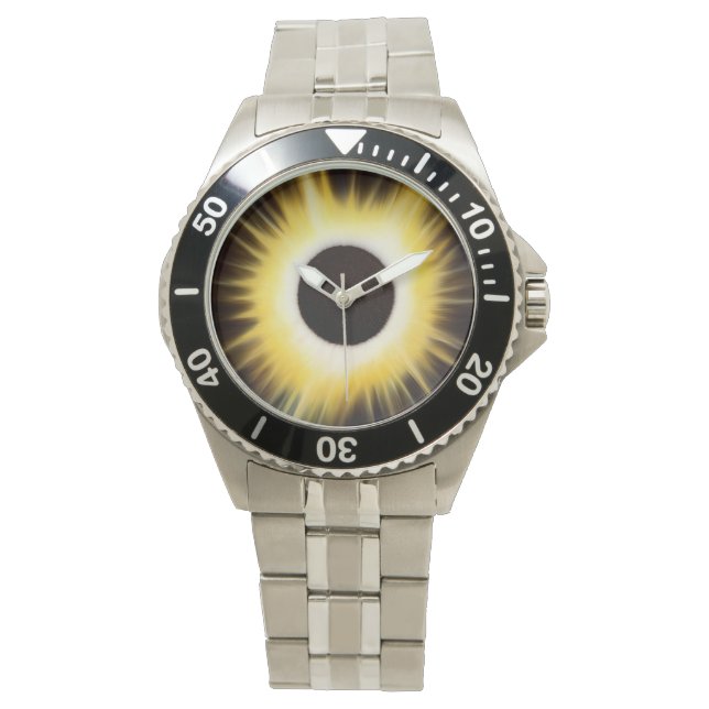 Reloj De Pulsera Eclipse Stainless Steel Watch (Anverso)