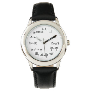 Reloj De Pulsera Ecuación matemática divertida