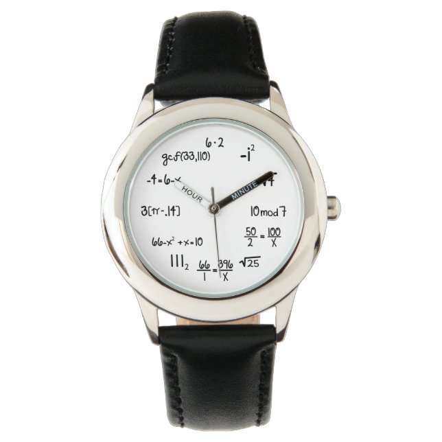 Reloj De Pulsera Ecuación matemática divertida (Anverso)