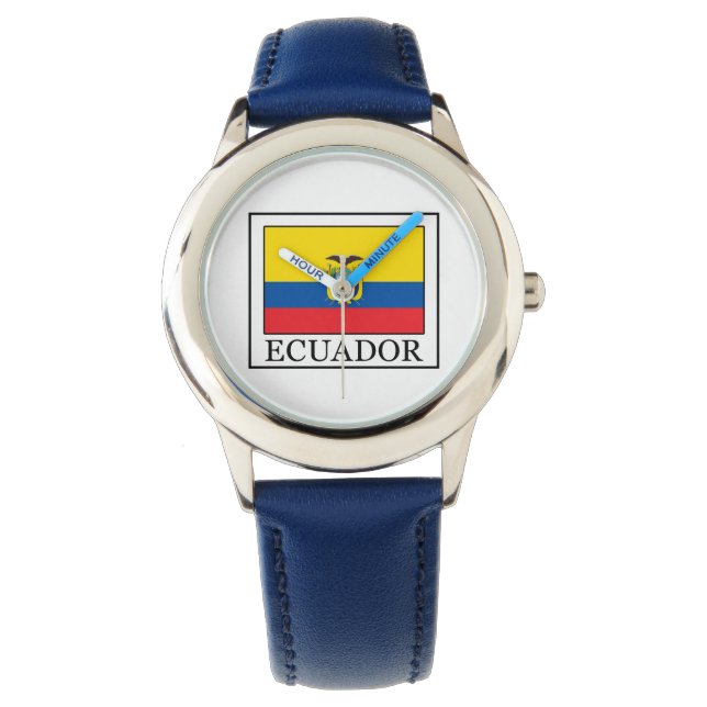 Reloj De Pulsera Ecuador (Anverso)