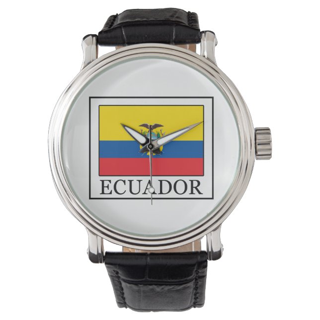 Reloj De Pulsera Ecuador (Anverso)