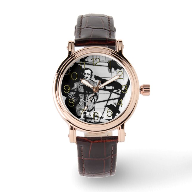 RELOJ DE PULSERA EDGAR ALLAN POE (Anverso)