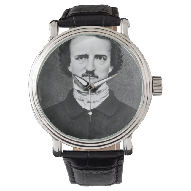 Reloj De Pulsera Edgar Allan Poe (Anverso)
