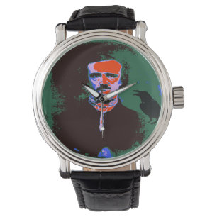 Reloj De Pulsera Edgar Allan Poe Pop Art