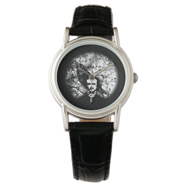Reloj De Pulsera Edgar Allan Poe 'The Raven' (Anverso)