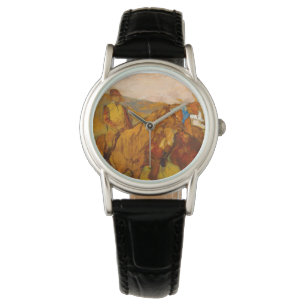 Reloj De Pulsera Edgar Degas antes de la carrera