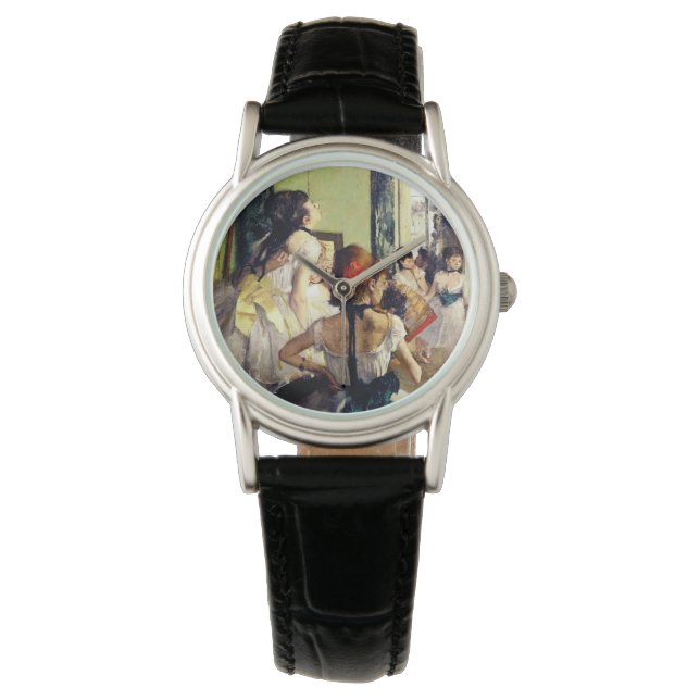 Reloj De Pulsera Edgar Degas La Clase De Baile (Anverso)