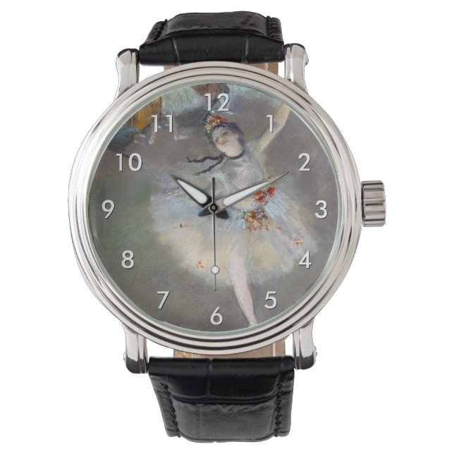 Reloj De Pulsera Edgar Degas - La estrella / bailarina en el escena (Anverso)