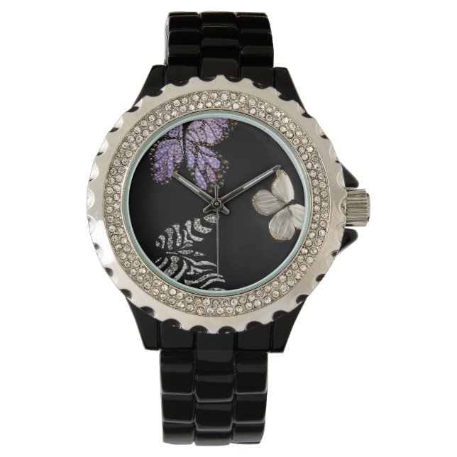 Reloj De Pulsera Edición Limitada Black Butfly Watch (Anverso)