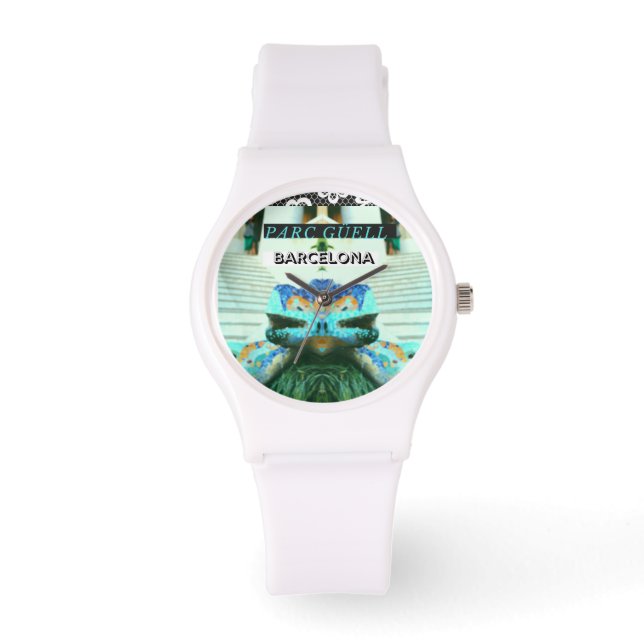 Reloj De Pulsera Edición psicodélica de Parc Guell (Anverso)