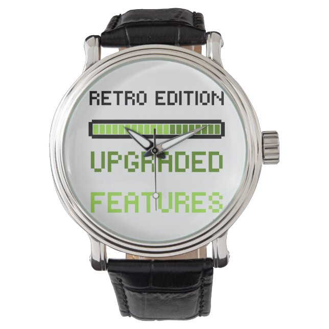 Reloj De Pulsera Edición Retro Características Mejoradas Pixel Art  (Anverso)