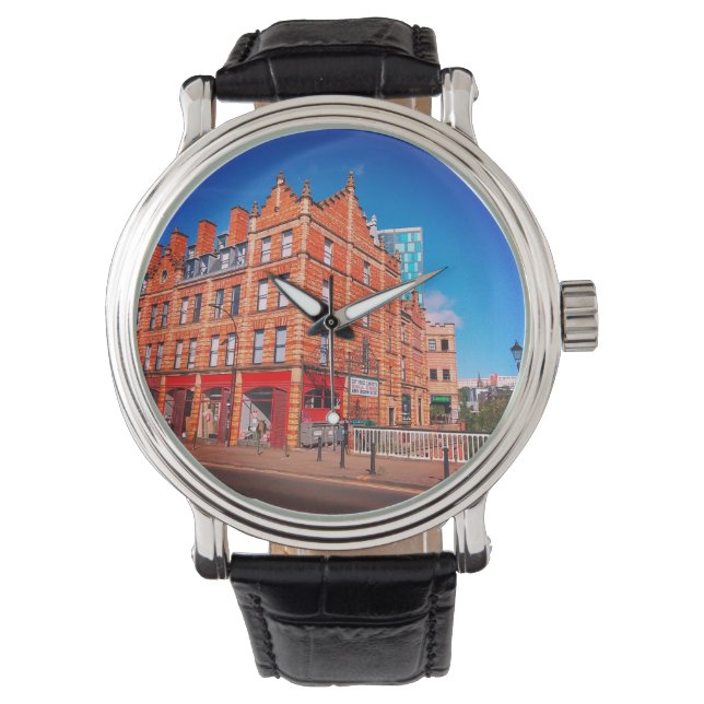 Reloj De Pulsera Edificio , al lado del puente (Anverso)