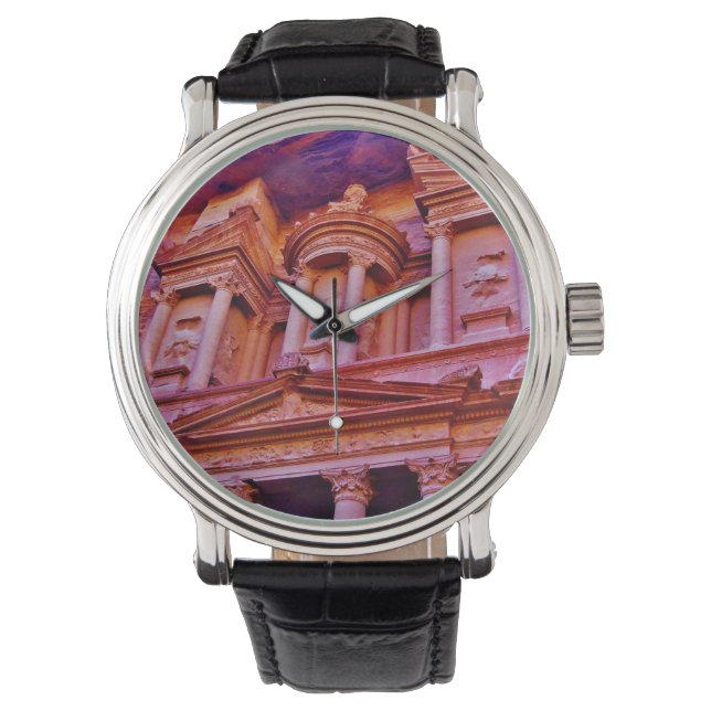 Reloj De Pulsera Edificio Petra Treasury (Anverso)