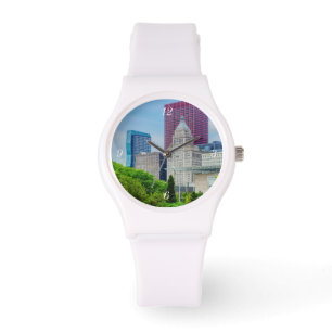 Reloj De Pulsera Edificios De Chicago
