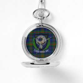 Reloj De Pulsera Edmonstone Scottish Clan Tartan & Crest