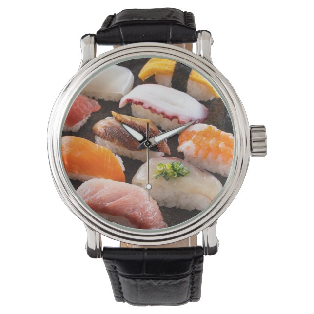 Reloj De Pulsera Edo Elegance – Classic Sushi Watch (Anverso)