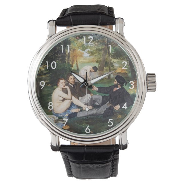 Reloj De Pulsera Edouard Manet - Almuerzo en la hierba (Anverso)
