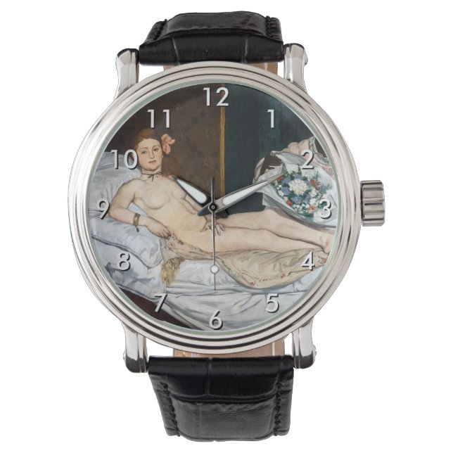 Reloj De Pulsera Edouard Manet - Olympia (Anverso)