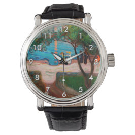 Reloj De Pulsera Edvard Munch - Baile en la playa