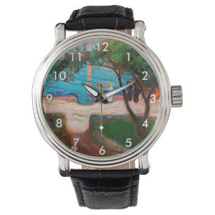 Reloj De Pulsera Edvard Munch - Baile en la playa