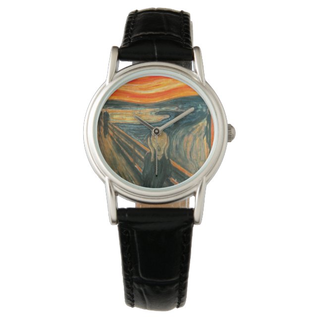 Reloj De Pulsera EDVARD MUNCH - El grito 1893 (Anverso)