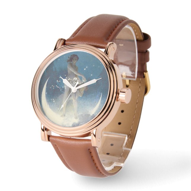 Reloj De Pulsera Edwin Blashfield Stars dispersando Art Nouveau (Ángulo)