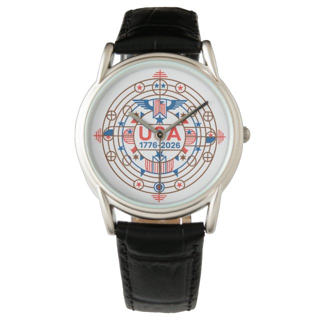 RELOJ DE PULSERA EE.UU. 1776-2026 (Anverso)