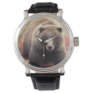 Reloj De Pulsera EE. UU., Alaska, Parque Nacional Denali, osa grizz