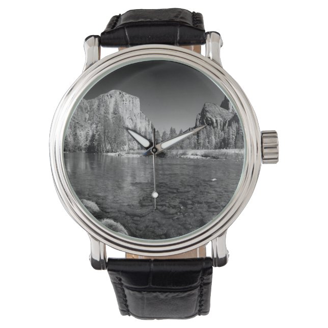 Reloj De Pulsera EE.UU., California. Yosemite Valley View (Anverso)