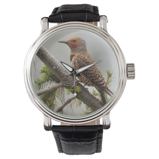 Reloj De Pulsera EE. UU., Estado de Washington. Macho de Carpintero (Anverso)