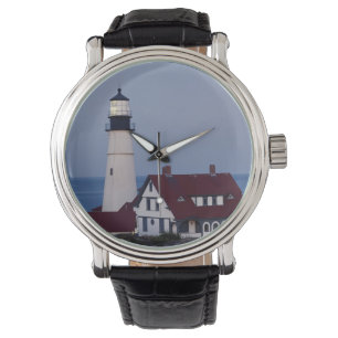 Reloj De Pulsera EE. UU., Maine, Portland, Cape Elizabeth, Faro
