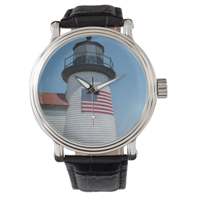 Reloj De Pulsera EE. UU., Massachusetts, Nantucket. Brant Point (Anverso)