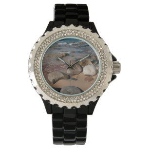 Reloj De Pulsera EE. UU., Michigan. Cantos rodados redondeados en 1
