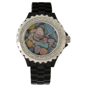 Reloj De Pulsera EE. UU., Montana, río Clark Fork, Piedras