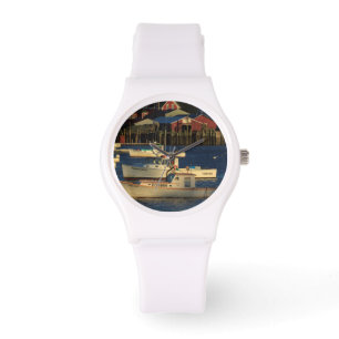 Reloj De Pulsera EE.UU., Norteamérica, Maine, Bernard, Pesca