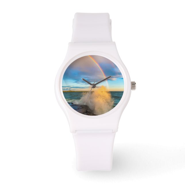 Reloj De Pulsera EE. UU., Nueva York, Lago Ontario, Clark's Point (Anverso)