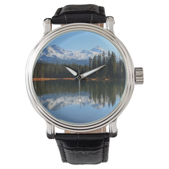 Reloj De Pulsera EE. UU., Oregón, Bosque Nacional Willamette 2 (Anverso)