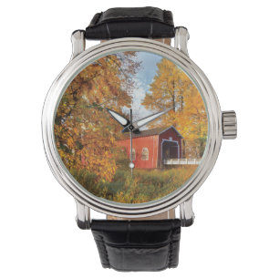 Reloj De Pulsera EE. UU., Oregón. Puente Cubierto Shimanek por la m