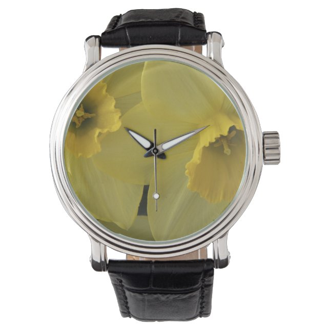 Reloj De Pulsera EE.UU., Utah, Cache Valley Daffodils (Anverso)