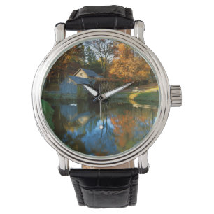 Reloj De Pulsera EE. UU., Virginia, Blue Ridge Parkway, Mabry Mill