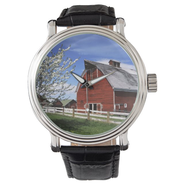Reloj De Pulsera EE. UU., Washington, Ellensburg, Granero (Anverso)