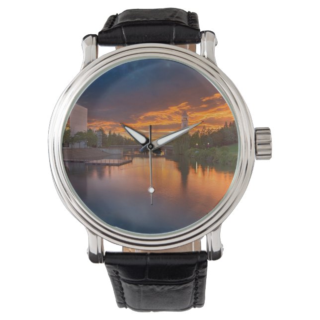 Reloj De Pulsera EE. UU., Washington, Spokane, Riverfront Park (Anverso)