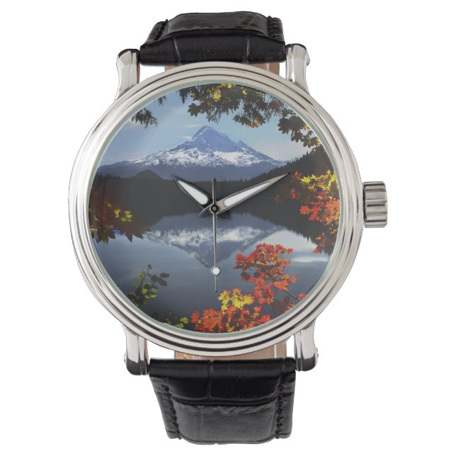 Reloj De Pulsera EEUU, Oregón, Bosque Nacional Mt. Hood. (Anverso)